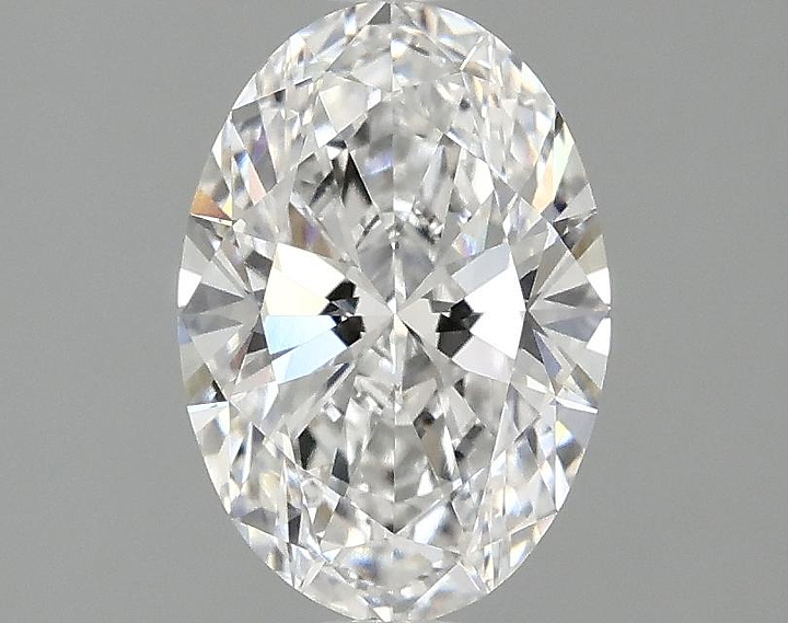 1.29 Carat Oval Shaped Ideal Cut VVS2 IGI Certified Lab Grown Diamond