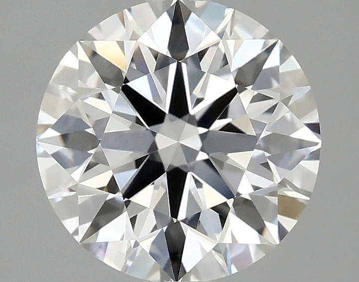 2.34 Carat Round Shaped Ideal Cut VVS2 IGI Certified Lab Grown Diamond