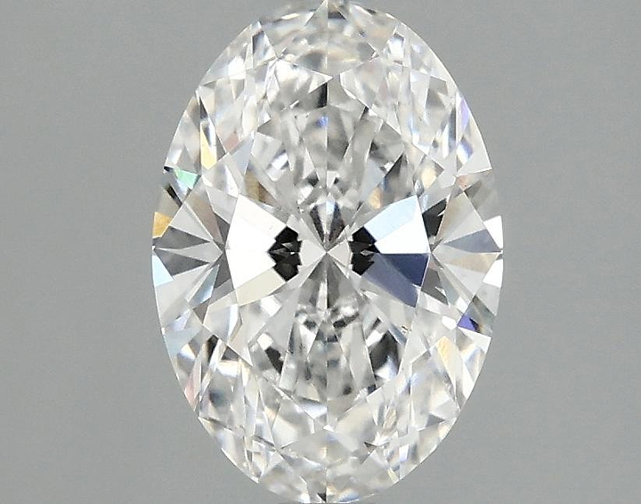 1.55 Carat Oval Shaped Ideal Cut VS2 IGI Certified Lab Grown Diamond