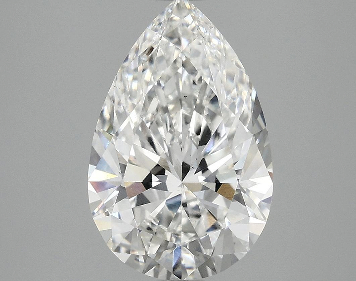 3.03 Carat Pear Shaped Ideal Cut VS2 IGI Certified Lab Grown Diamond