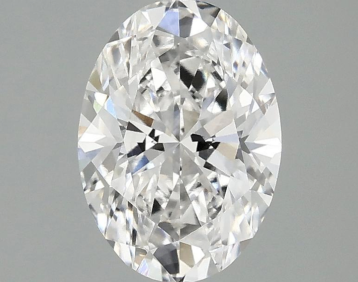 1.47 Carat Oval Shaped Ideal Cut VVS2 IGI Certified Lab Grown Diamond