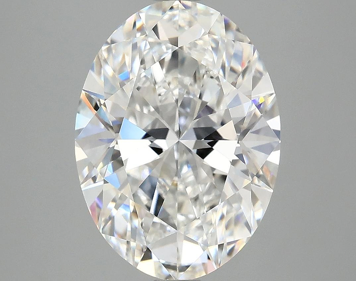 4.09 Carat Oval Shaped Excellent Cut VVS2 IGI Certified Lab Grown Diamond