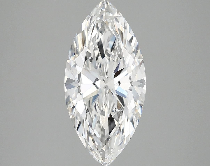 2.43 Carat Marquise Shaped Excellent Cut VS1 IGI Certified Lab Grown Diamond