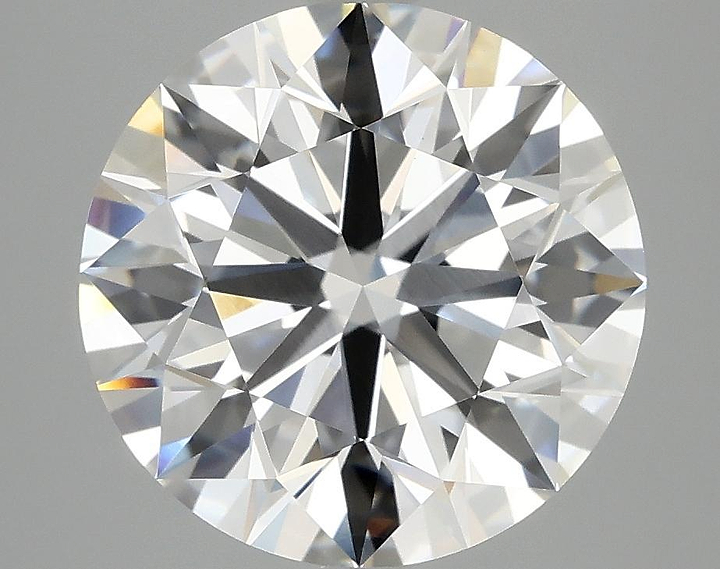 4.9 Carat Round Shaped Ideal Cut VVS2 IGI Certified Lab Grown Diamond
