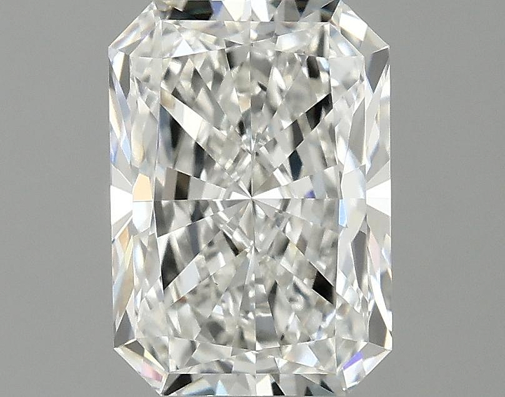 1.36 Carat Radiant Shaped Ideal Cut VVS2 IGI Certified Lab Grown Diamond