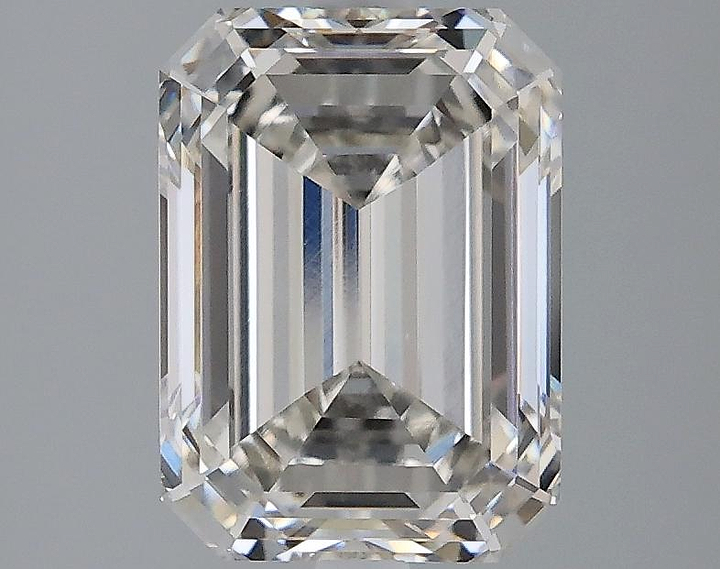 2.59 Carat Emerald Shaped Excellent Cut VVS2 IGI Certified Lab Grown Diamond
