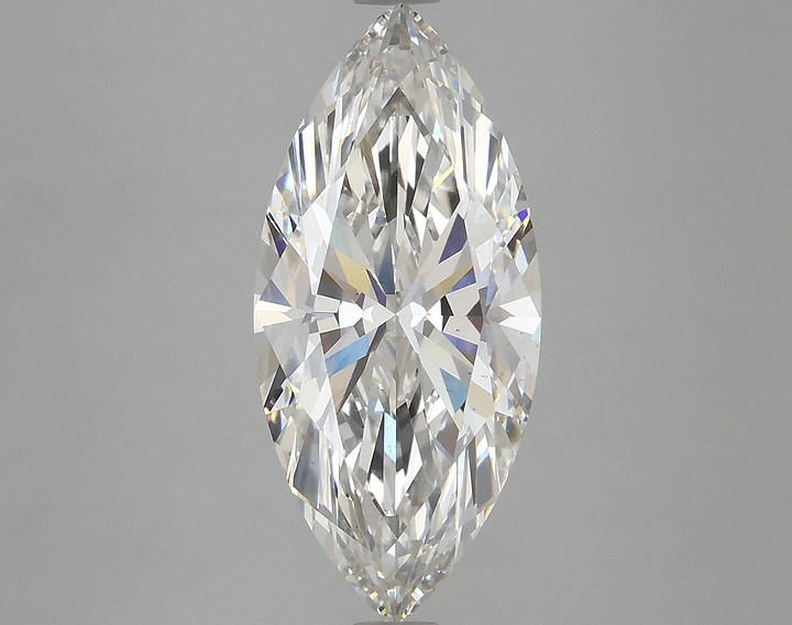 4.05 Carat Marquise Shaped Excellent Cut VS2 IGI Certified Lab Grown Diamond