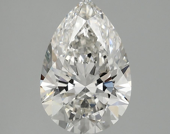 2.09 Carat Pear Shaped Excellent Cut VVS2 IGI Certified Lab Grown Diamond
