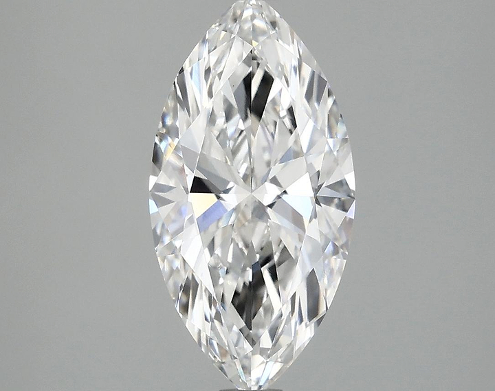 1.98 Carat Marquise Shaped Ideal Cut VVS2 IGI Certified Lab Grown Diamond
