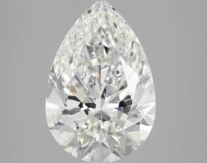 3.1 Carat Pear Shaped Excellent Cut VS1 IGI Certified Lab Grown Diamond