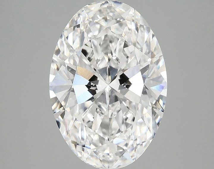 3.05 Carat Oval Shaped Ideal Cut VVS2 IGI Certified Lab Grown Diamond