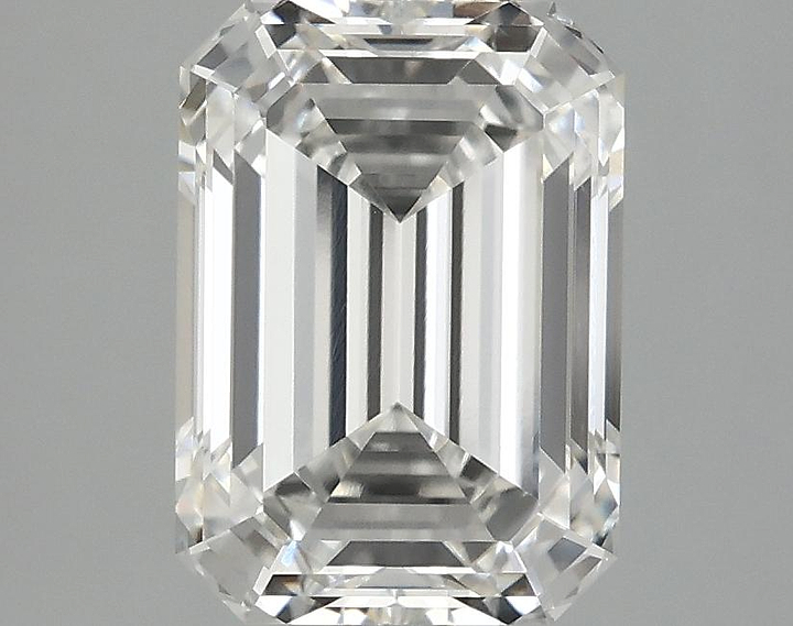 3.09 Carat Emerald Shaped Ideal Cut VS1 IGI Certified Lab Grown Diamond
