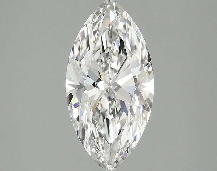 1.51 Carat Marquise Shaped Ideal Cut VVS2 IGI Certified Lab Grown Diamond