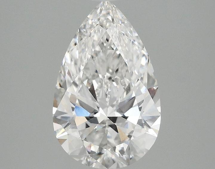 2.07 Carat Pear Shaped Ideal Cut VS1 IGI Certified Lab Grown Diamond