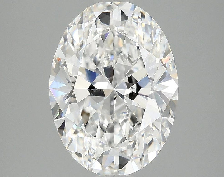 3.08 Carat Oval Shaped Excellent Cut VVS2 IGI Certified Lab Grown Diamond