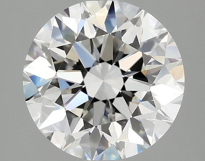 2.58 Carat Round Shaped Excellent Cut VVS2 IGI Certified Lab Grown Diamond