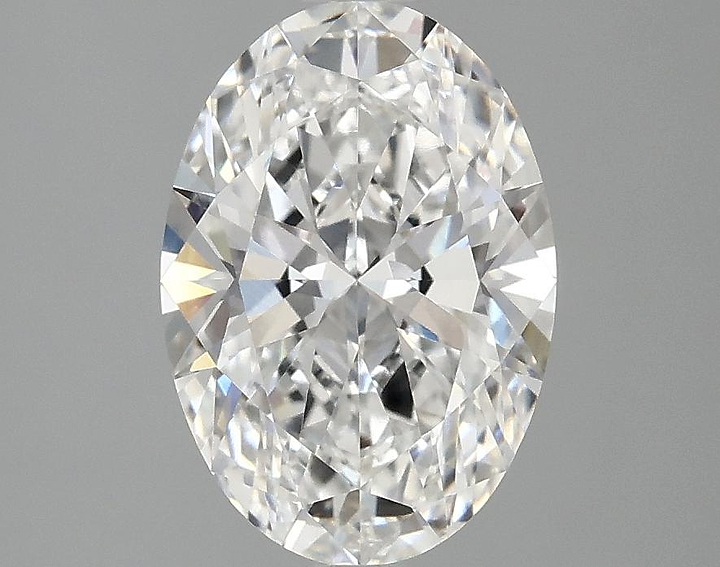 2.02 Carat Oval Shaped Ideal Cut VVS2 IGI Certified Lab Grown Diamond