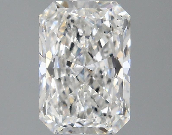 2.08 Carat Radiant Shaped Ideal Cut SI1 IGI Certified Lab Grown Diamond