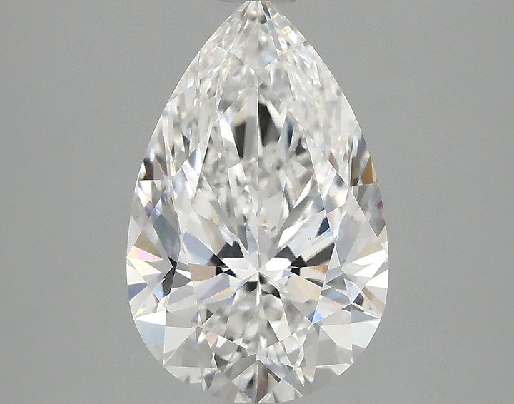 2.51 Carat Pear Shaped Ideal Cut VS1 IGI Certified Lab Grown Diamond