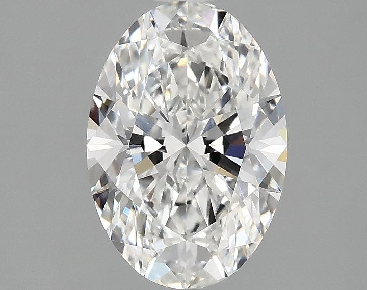 1.54 Carat Oval Shaped Ideal Cut VVS2 IGI Certified Lab Grown Diamond