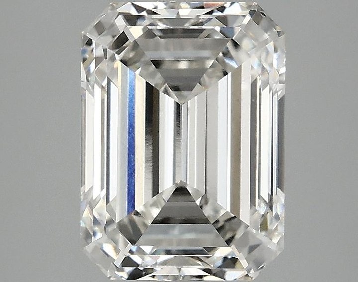 3.04 Carat Emerald Shaped Excellent Cut VS1 IGI Certified Lab Grown Diamond
