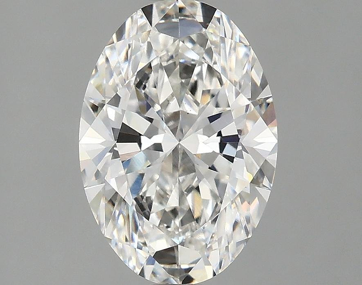 2.1 Carat Oval Shaped Ideal Cut VS1 IGI Certified Lab Grown Diamond