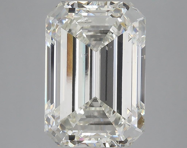 5.05 Carat Emerald Shaped Ideal Cut VS2 IGI Certified Lab Grown Diamond