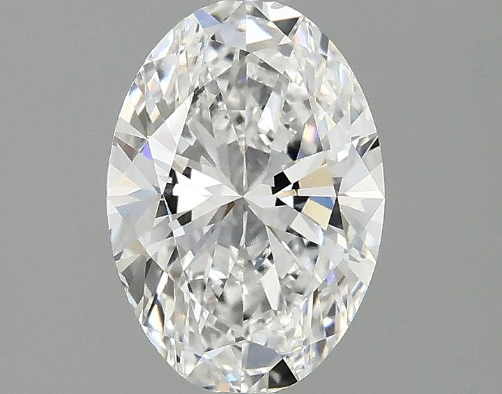 1.5 Carat Oval Shaped Ideal Cut VS2 IGI Certified Lab Grown Diamond