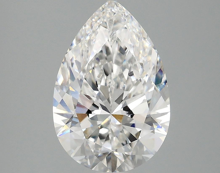 3.04 Carat Pear Shaped Excellent Cut VVS2 IGI Certified Lab Grown Diamond