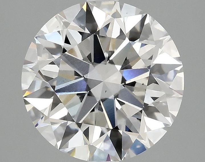 3.09 Carat Round Shaped Excellent Cut VS1 IGI Certified Lab Grown Diamond