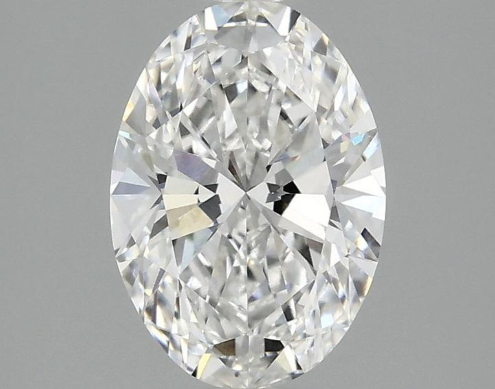 1.5 Carat Oval Shaped Ideal Cut VVS2 IGI Certified Lab Grown Diamond