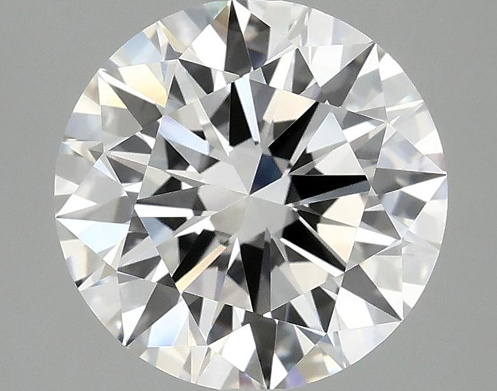 3.09 Carat Round Shaped Ideal Cut VS1 IGI Certified Lab Grown Diamond