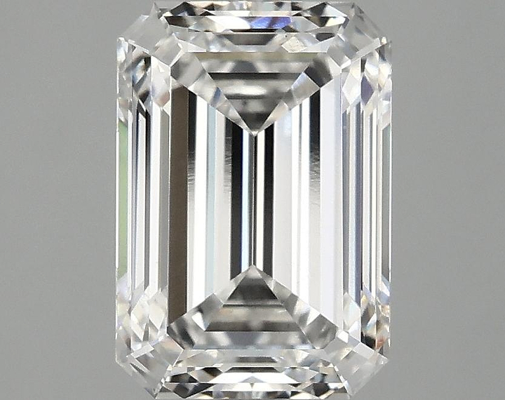 2.93 Carat Emerald Shaped Ideal Cut VS1 IGI Certified Lab Grown Diamond
