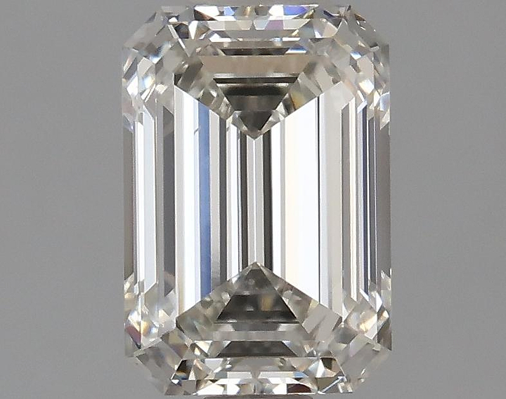 1.42 Carat Emerald Shaped Ideal Cut VVS2 IGI Certified Lab Grown Diamond