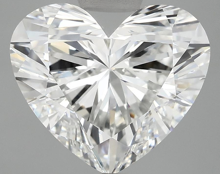 5.0 Carat Heart Shaped Ideal Cut VVS2 IGI Certified Lab Grown Diamond