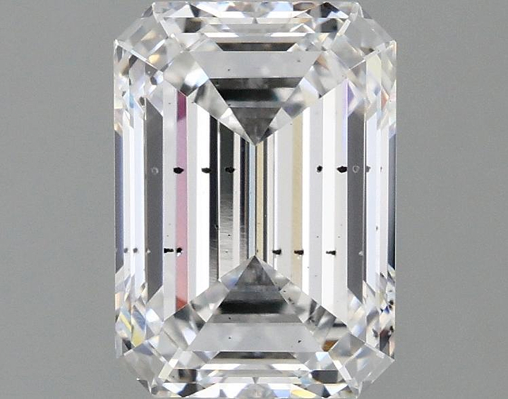 2.11 Carat Emerald Shaped Ideal Cut SI1 IGI Certified Lab Grown Diamond