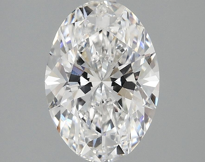 2.1 Carat Oval Shaped Ideal Cut VVS2 IGI Certified Lab Grown Diamond