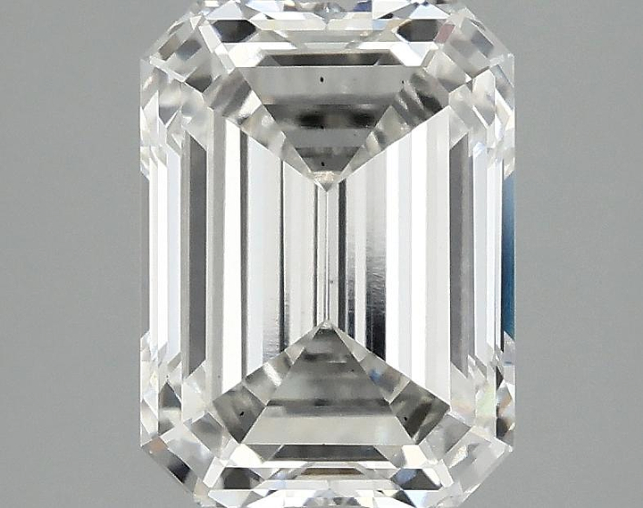 2.84 Carat Emerald Shaped Excellent Cut VS2 IGI Certified Lab Grown Diamond