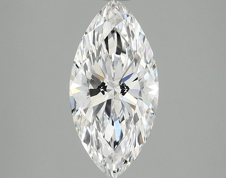 1.93 Carat Marquise Shaped Ideal Cut VS2 IGI Certified Lab Grown Diamond