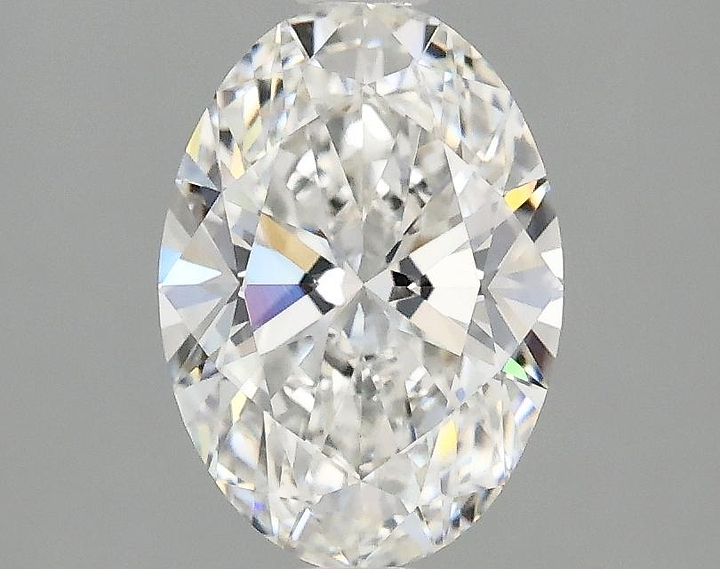 1.54 Carat Oval Shaped Ideal Cut VVS2 IGI Certified Lab Grown Diamond