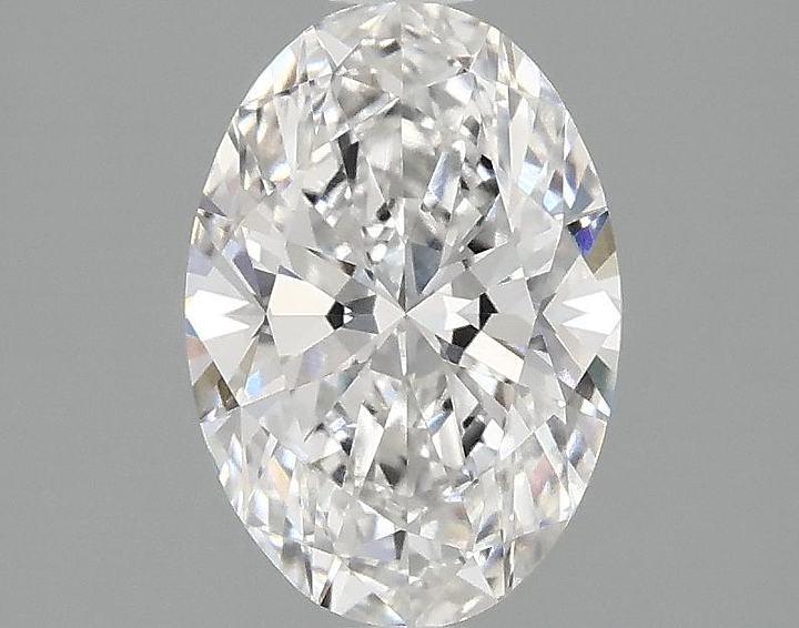 1.52 Carat Oval Shaped Ideal Cut VVS2 IGI Certified Lab Grown Diamond