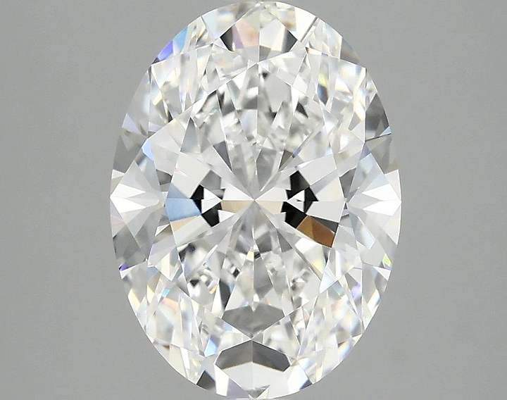 3.09 Carat Oval Shaped Excellent Cut VVS2 IGI Certified Lab Grown Diamond