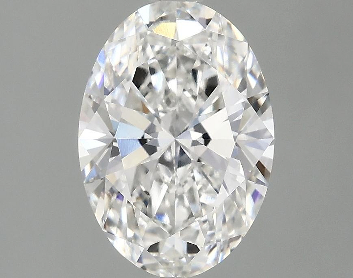 2.05 Carat Oval Shaped Ideal Cut VVS2 IGI Certified Lab Grown Diamond