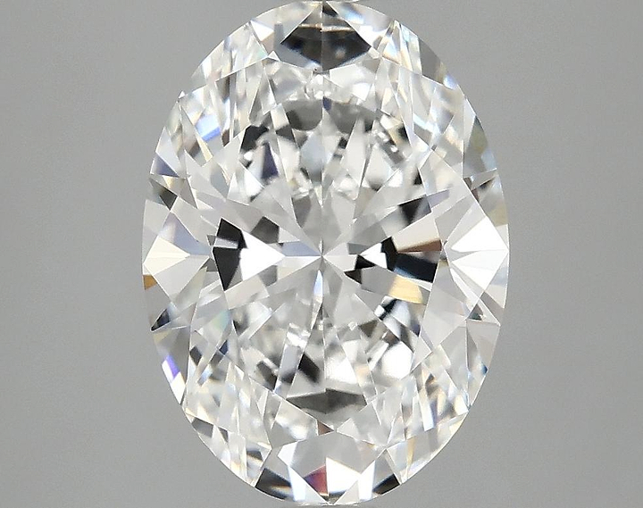 3.03 Carat Oval Shaped Ideal Cut VVS2 IGI Certified Lab Grown Diamond