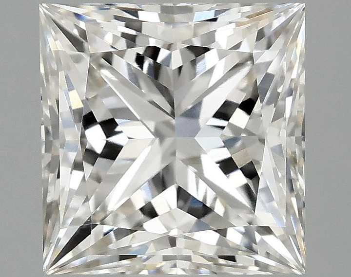 1.98 Carat Princess Shaped Ideal Cut VVS2 IGI Certified Lab Grown Diamond