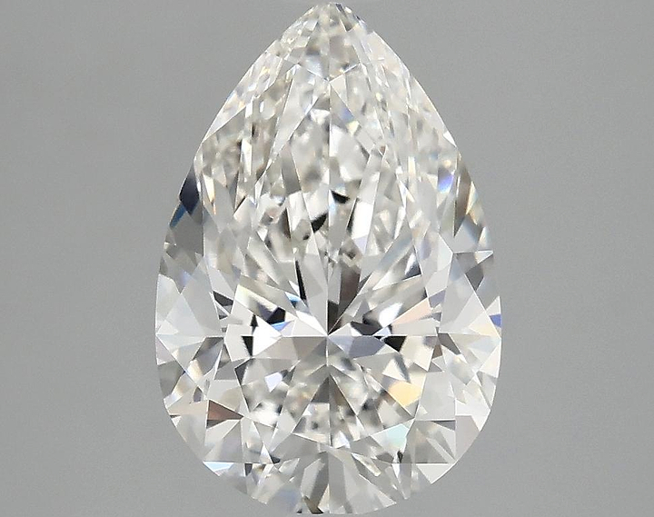 2.56 Carat Pear Shaped Excellent Cut VVS2 IGI Certified Lab Grown Diamond