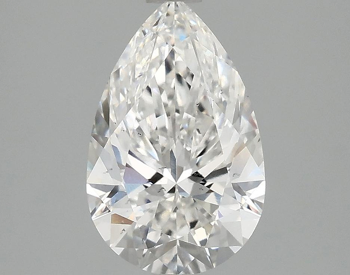 2.05 Carat Pear Shaped Ideal Cut SI1 IGI Certified Lab Grown Diamond