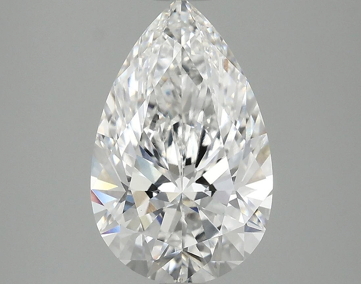 3.07 Carat Pear Shaped Ideal Cut VS1 IGI Certified Lab Grown Diamond
