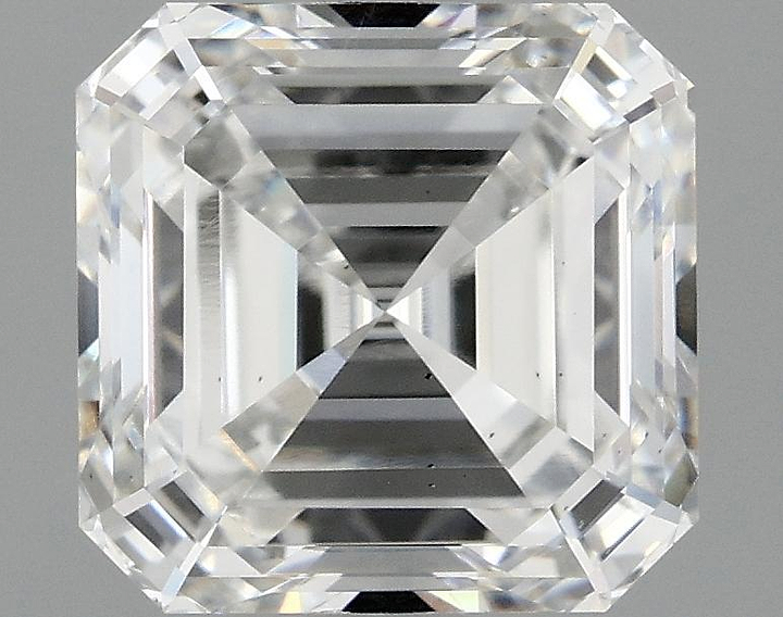 2.03 Carat Asscher Shaped Ideal Cut VS2 IGI Certified Lab Grown Diamond