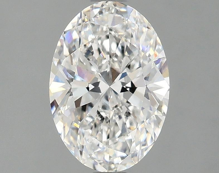1.49 Carat Oval Shaped Ideal Cut VVS2 IGI Certified Lab Grown Diamond